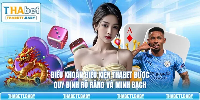 Điều khoản điều kiện THABET được quy định rõ ràng và minh bạch